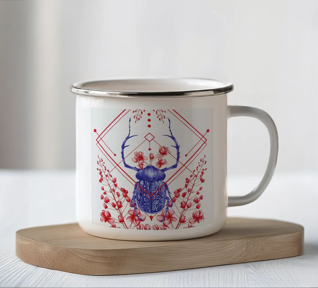 Evolution 2 tazza in smalto da The White Deer