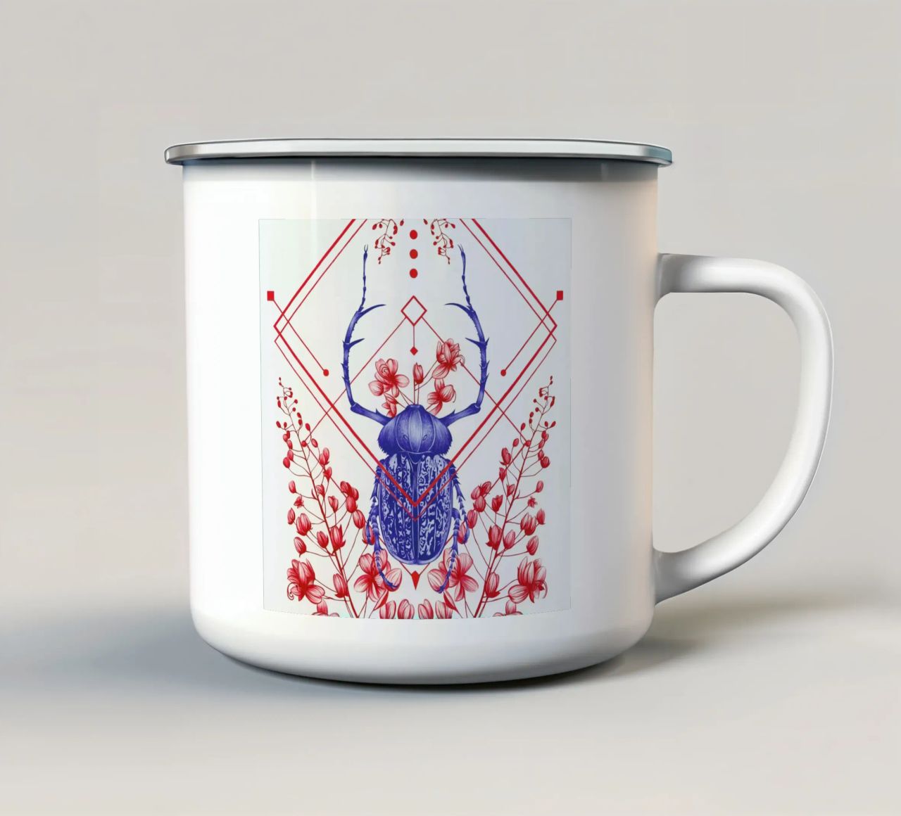 Evolution 2 tazza in smalto da The White Deer