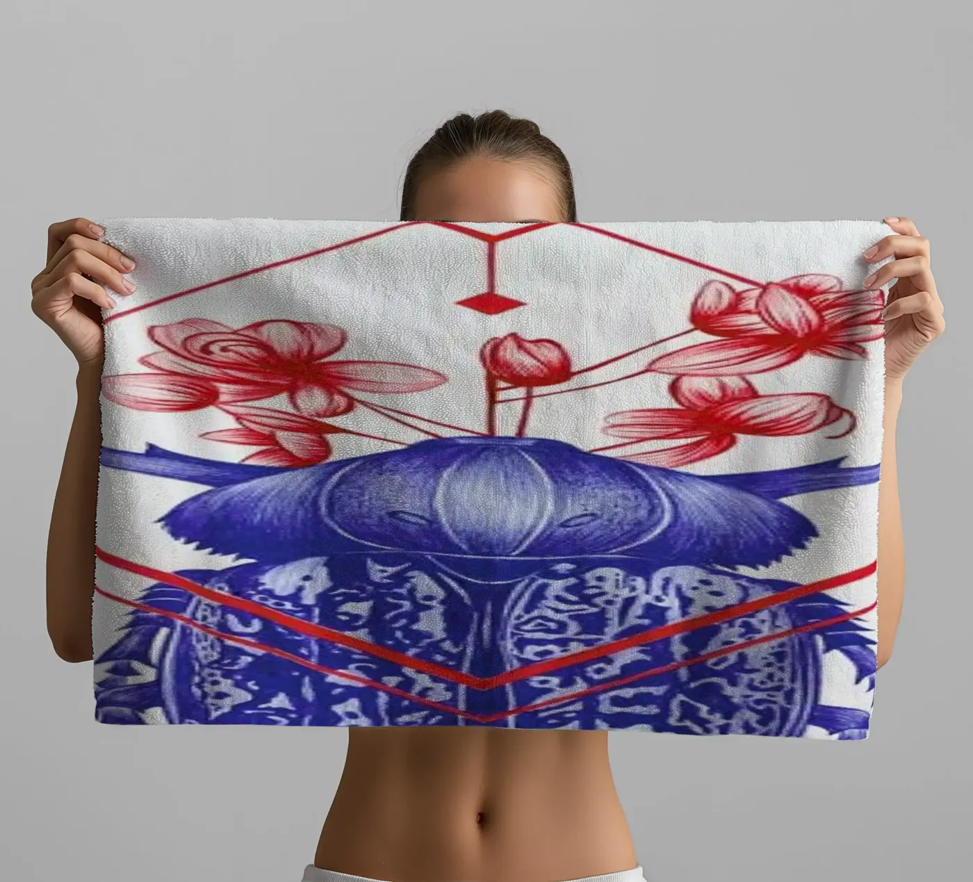 Evolution 2 serviette de bain de The White Deer