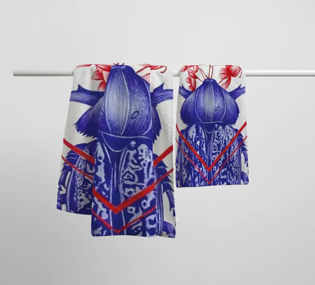 Evolution 2 badhanddoek van The White Deer