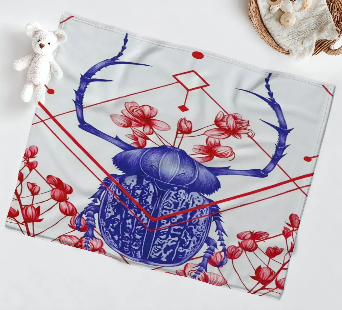 Evolution 2 Fleecedecke von The White Deer