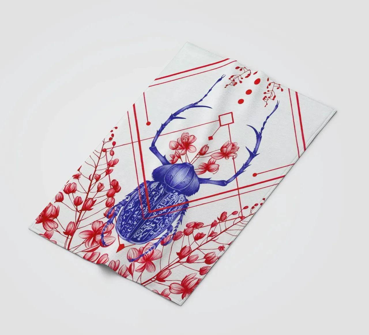 Evolution 2 fleecedeken van The White Deer