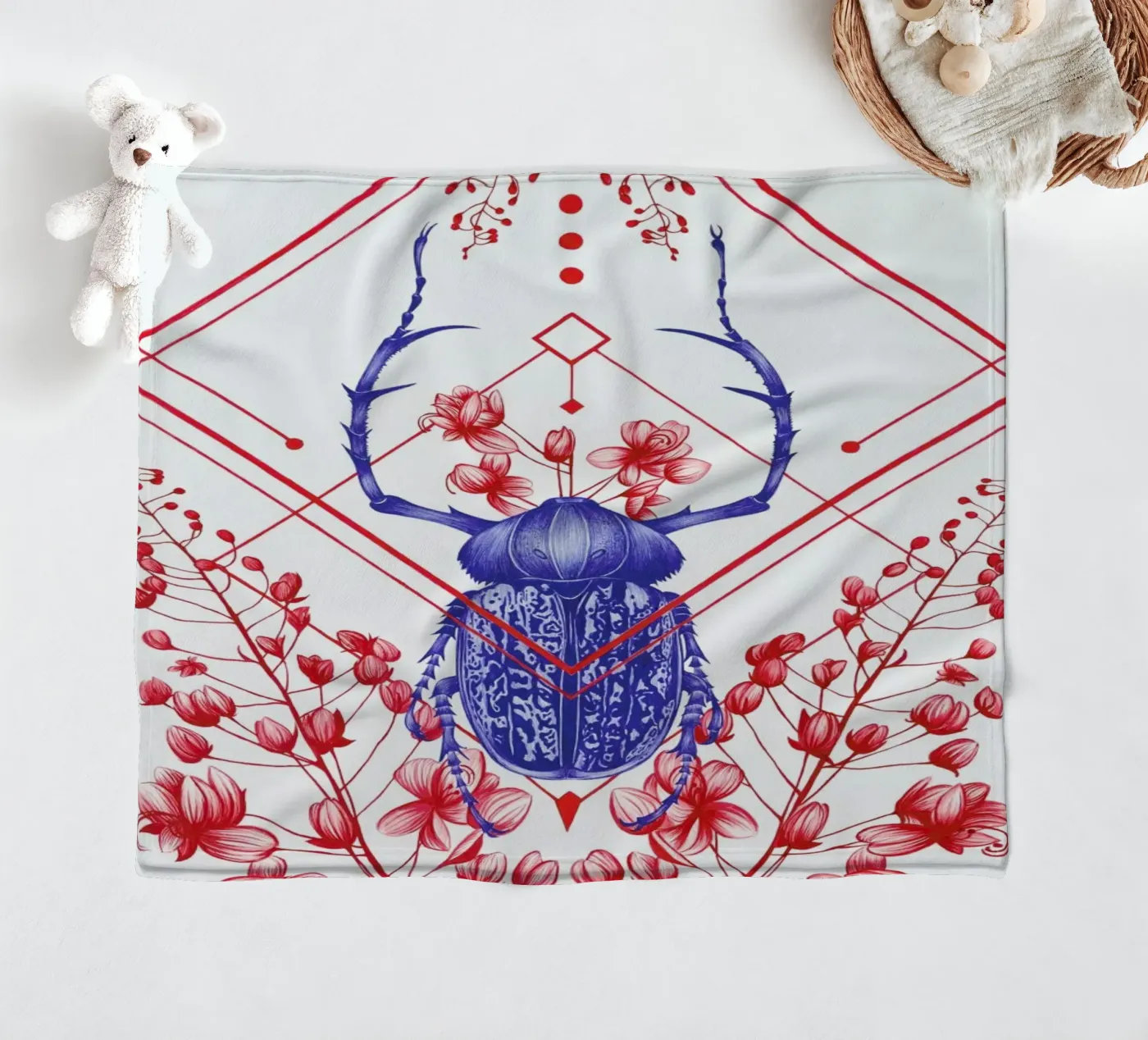 Evolution 2 fleecedeken van The White Deer