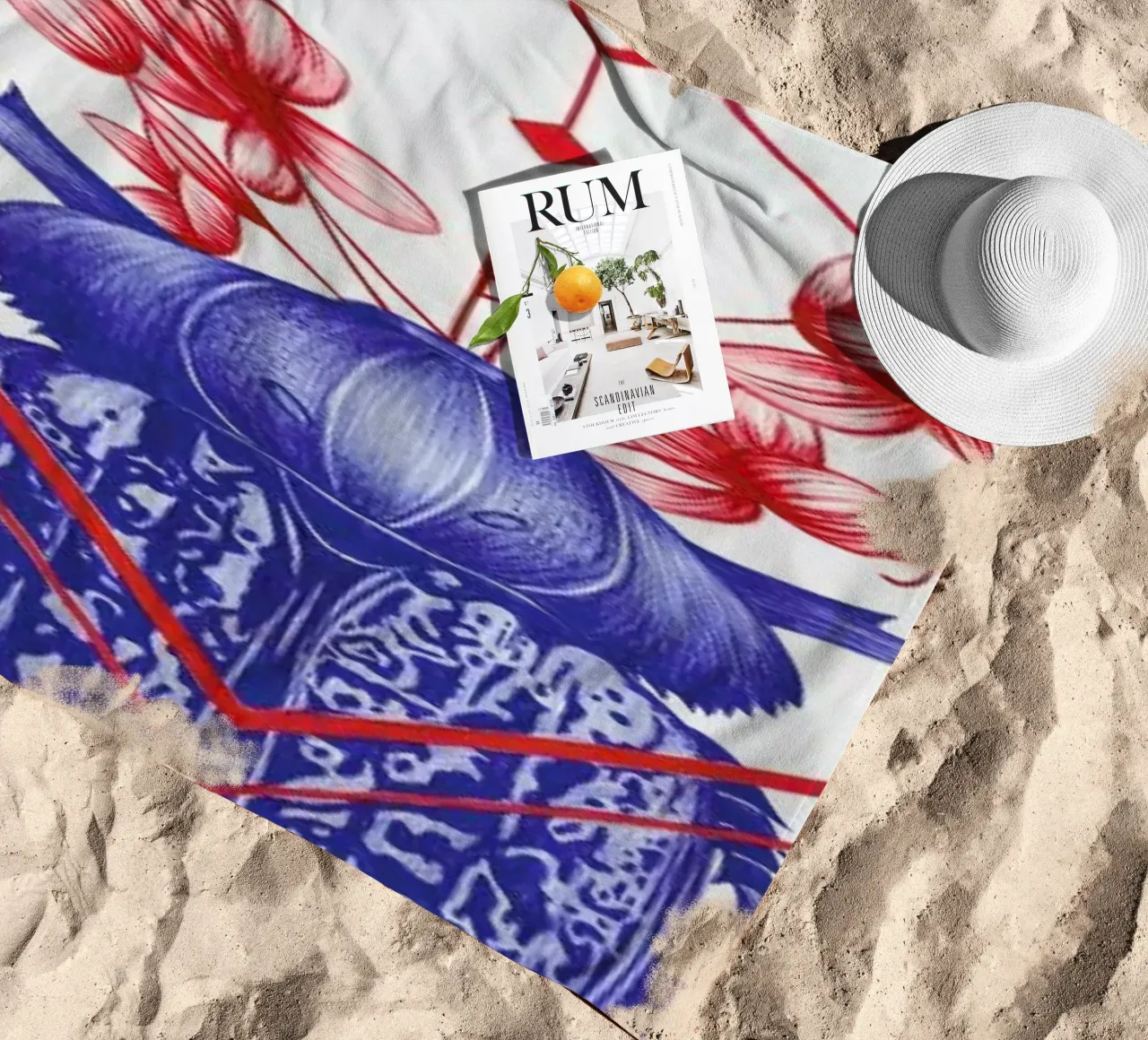 Evolution 2 strandhanddoek van The White Deer