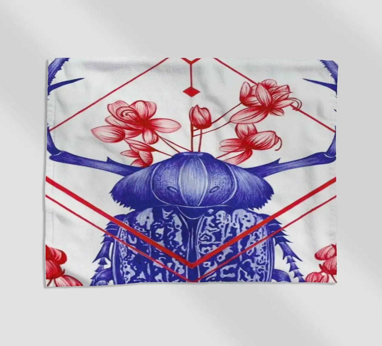 Evolution 2 strandhanddoek van The White Deer