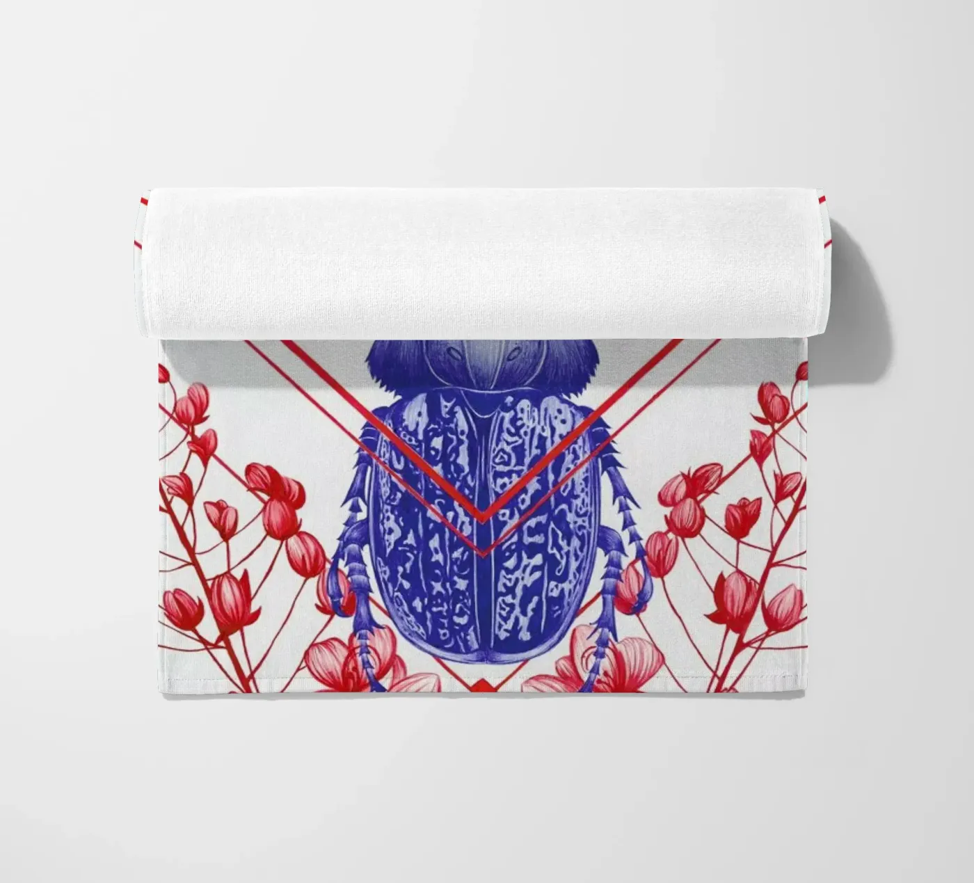 Evolution 2 beach towel by The White Deer