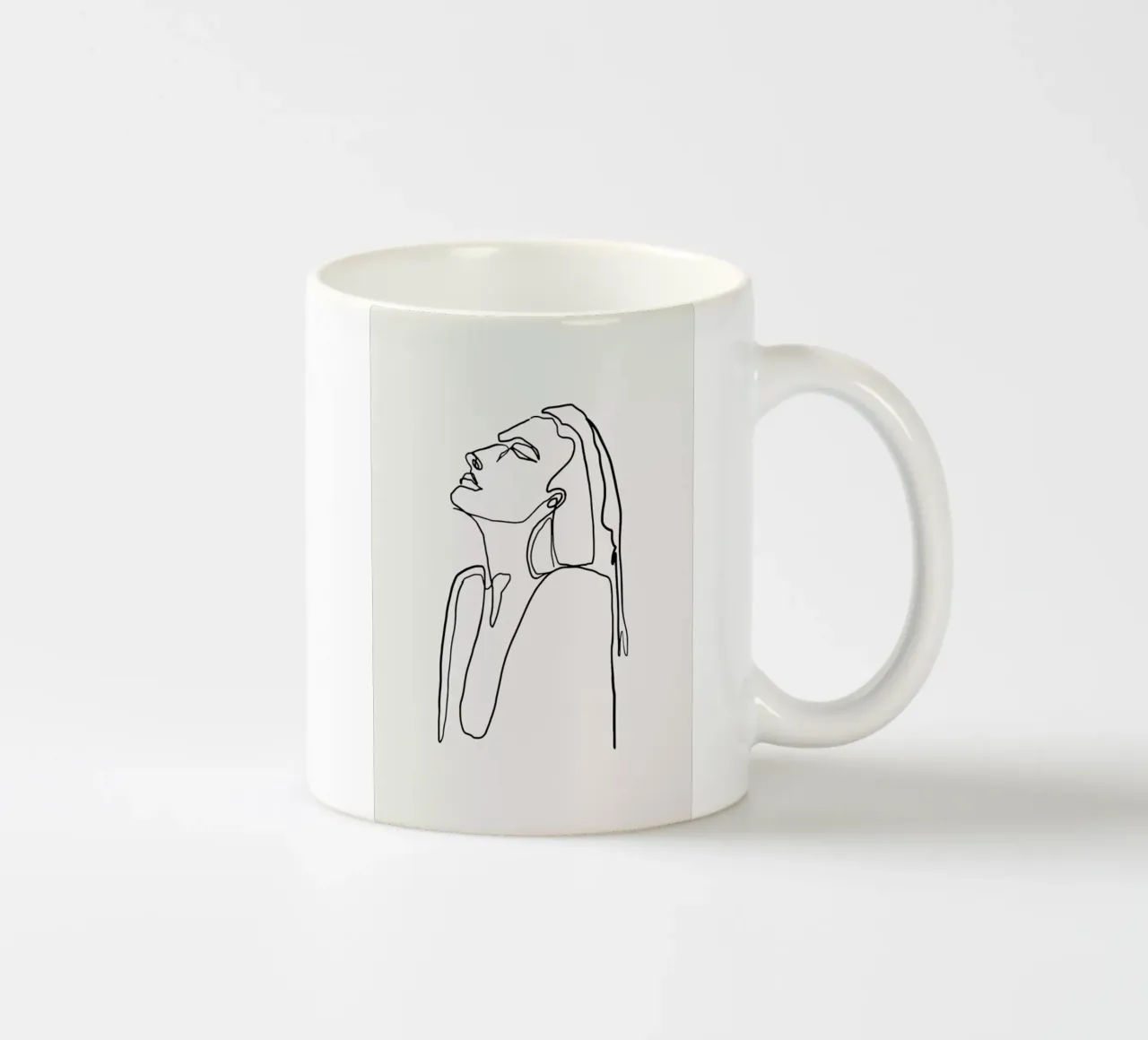 Femme III tazza in ceramica da Pure