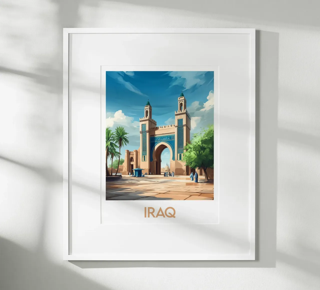 Affiche Irak poster da Frame the World