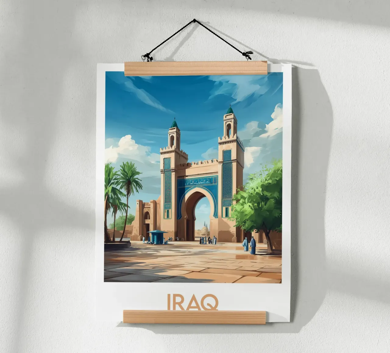 Affiche Irak poster da Frame the World
