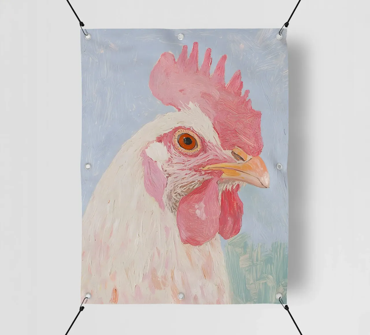The Hen telo in pvc da Gypsy Galleria