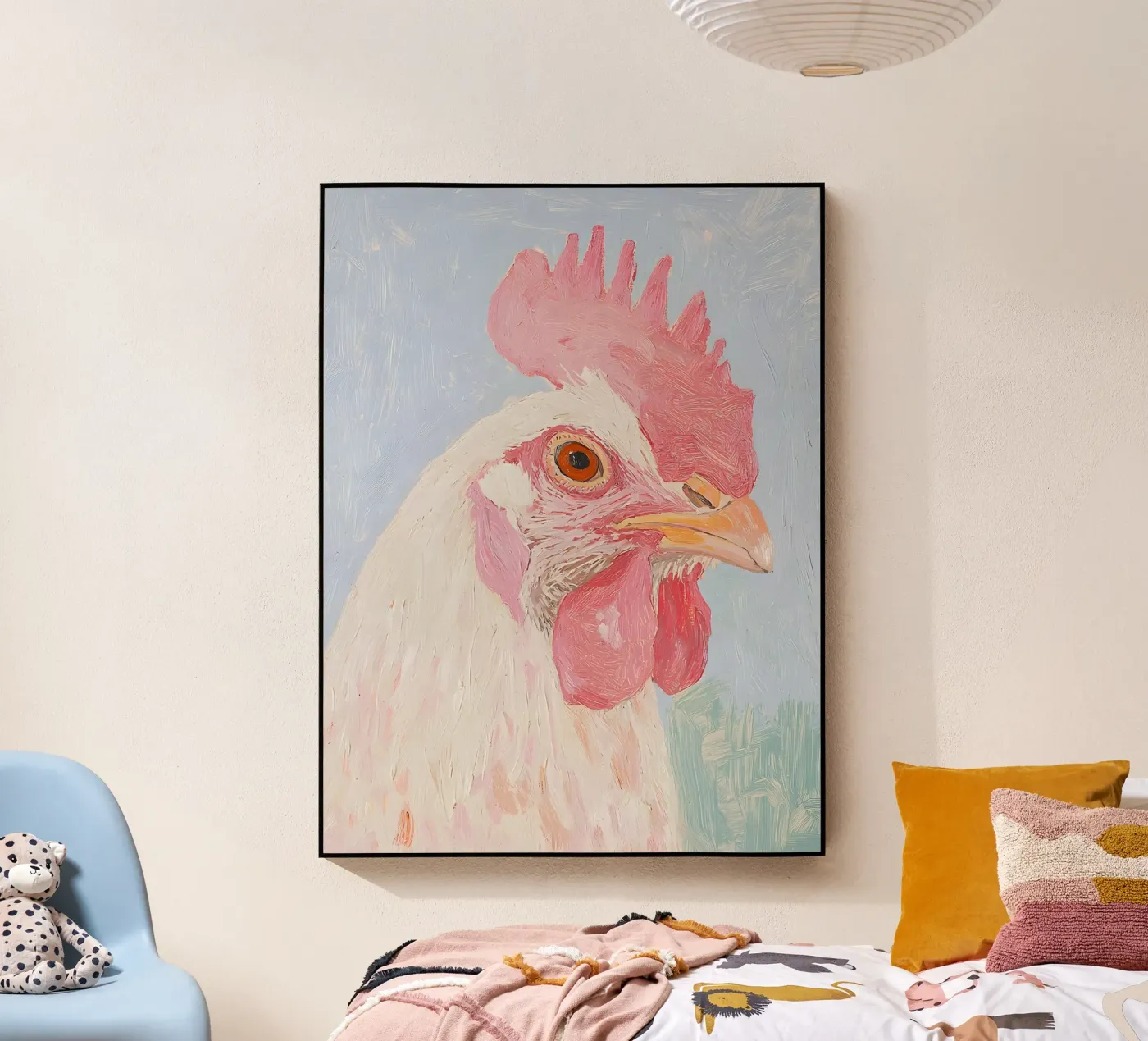 The Hen Acryl-Glas von Gypsy Galleria