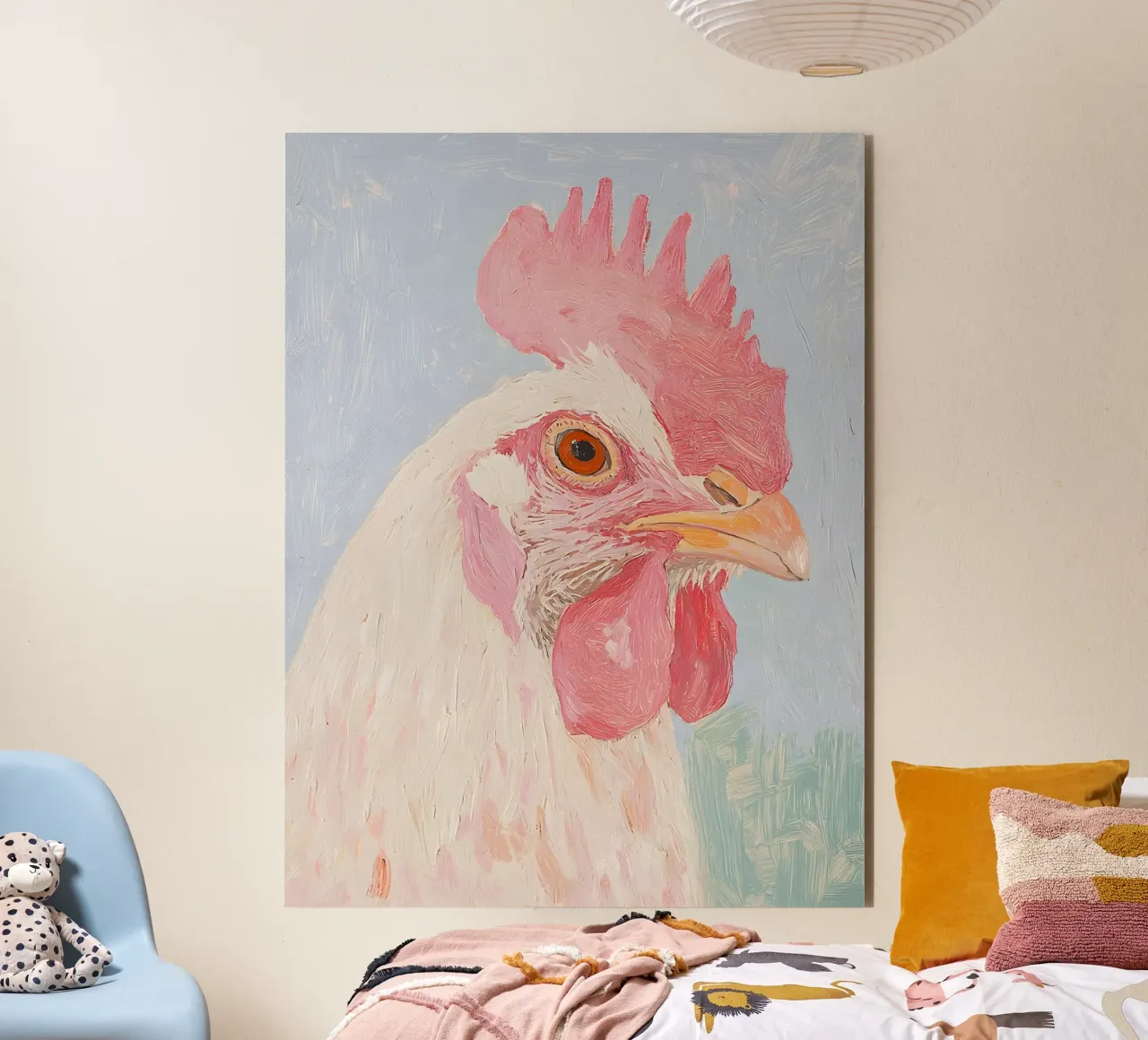 The Hen alluminio dibond da Gypsy Galleria