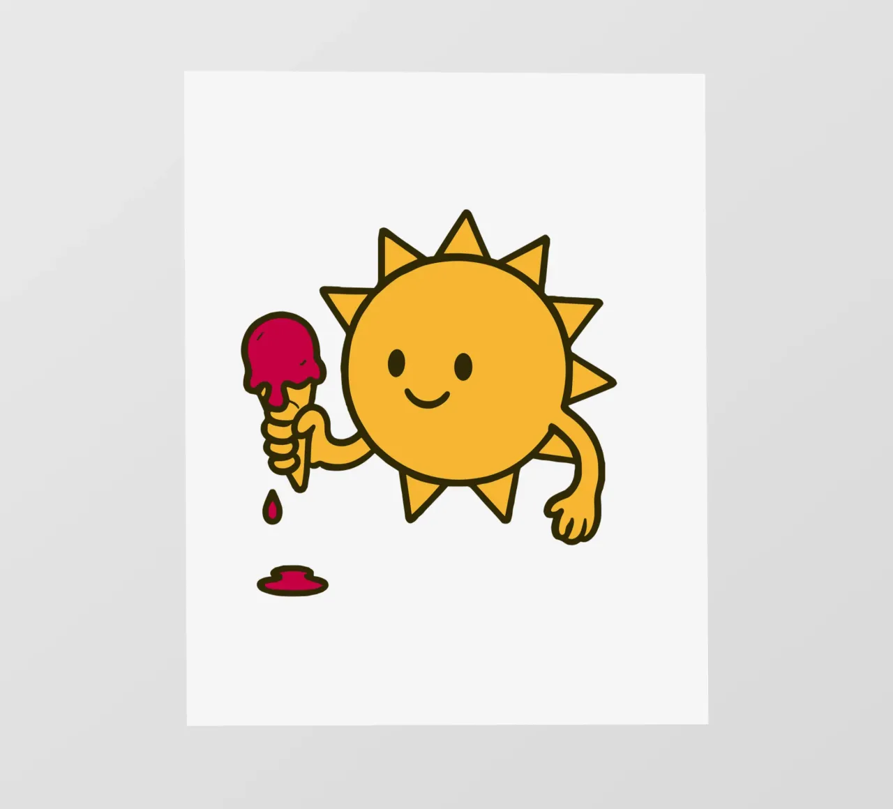 Sun and ice cream pellicola backlit da edsonramosart