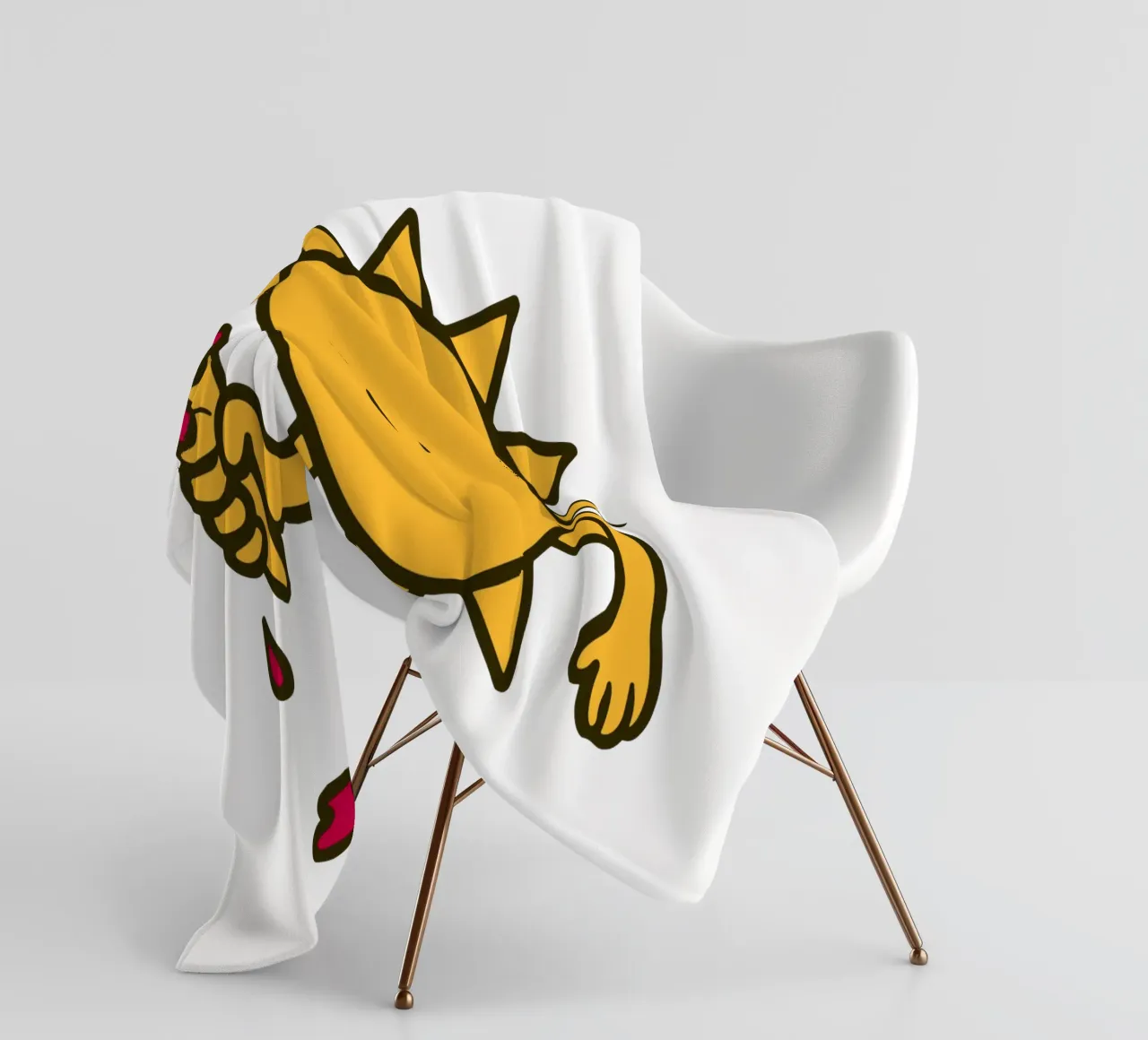 Sun and ice cream coperta in pile da edsonramosart