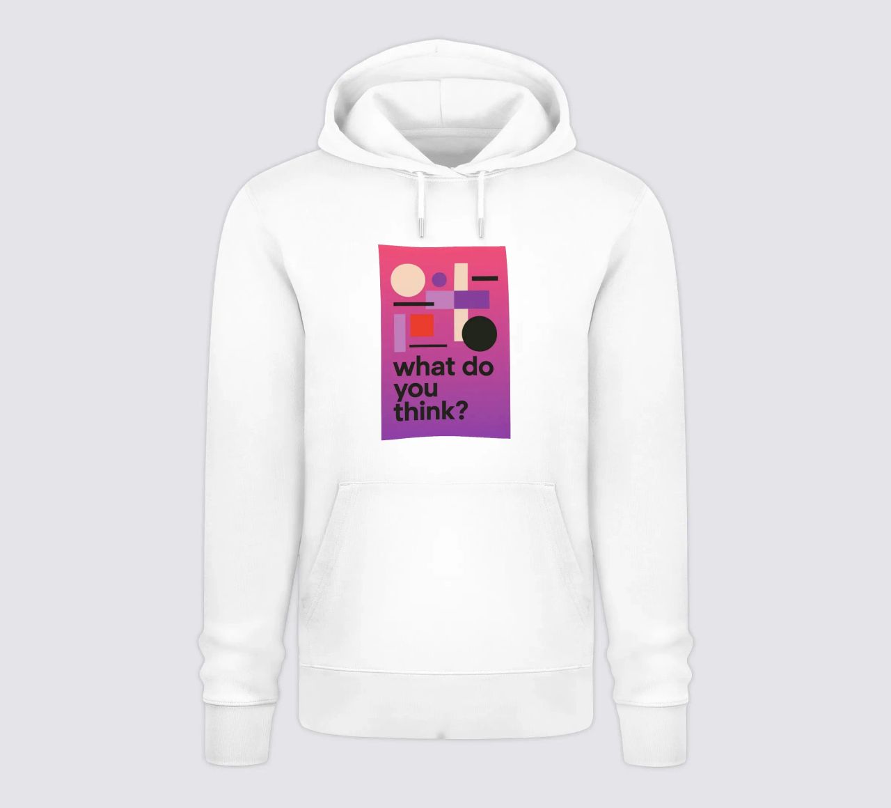 What do you think? felpa con cappuccio da Studio M