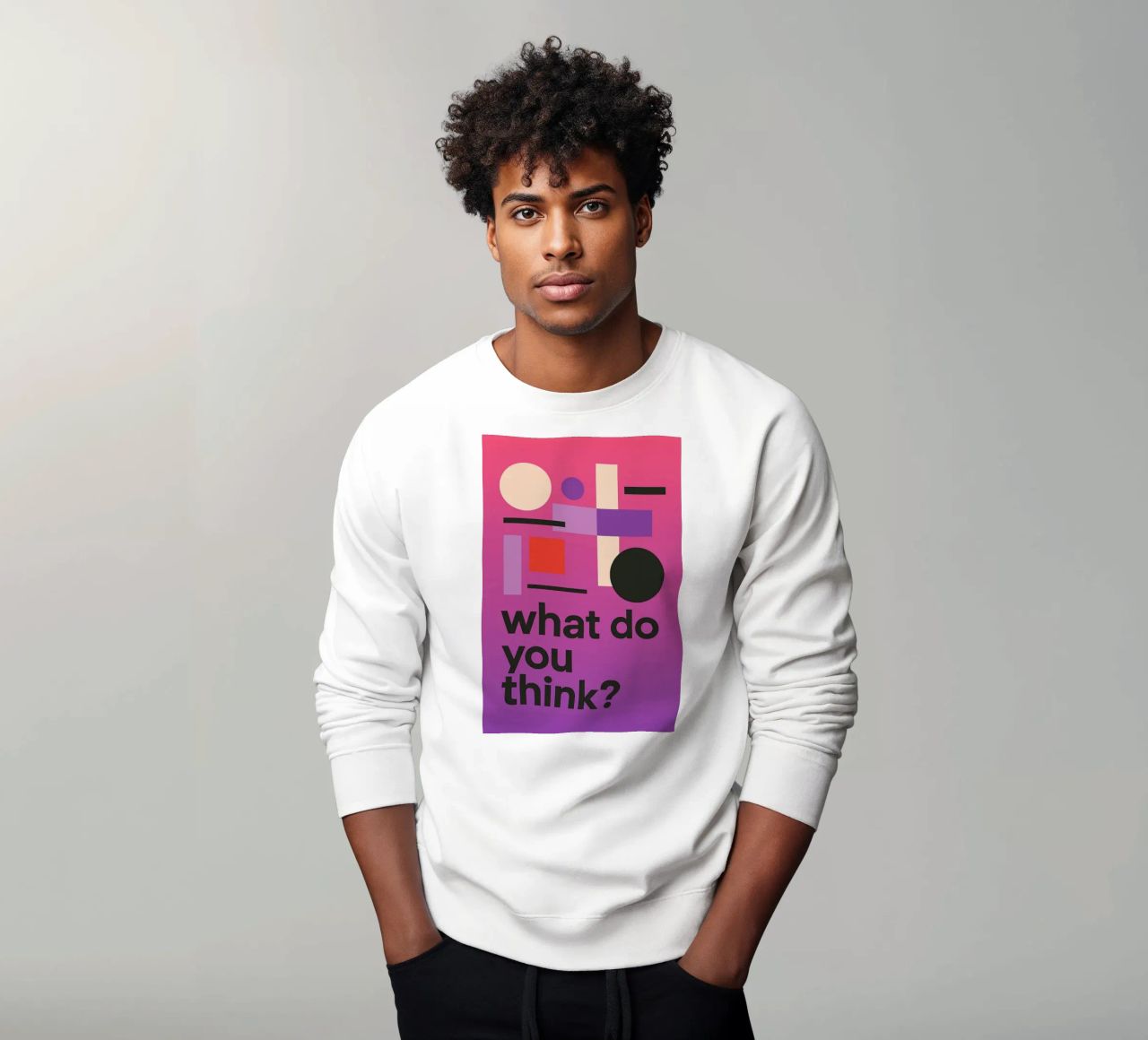 What do you think? felpa da Studio M