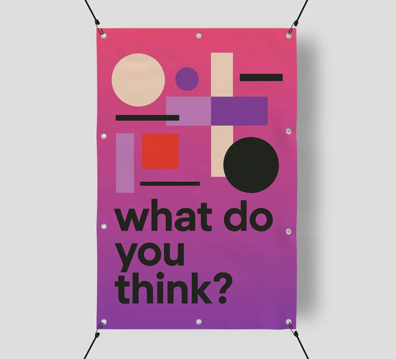 What do you think? lonas publicitarias de Studio M