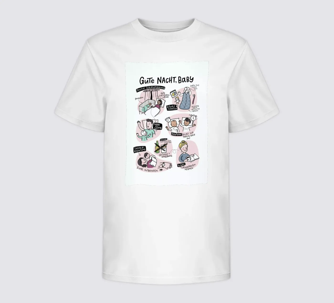 Schlaf t-shirt bambini da Geborgen Wachsen x JUNIQE