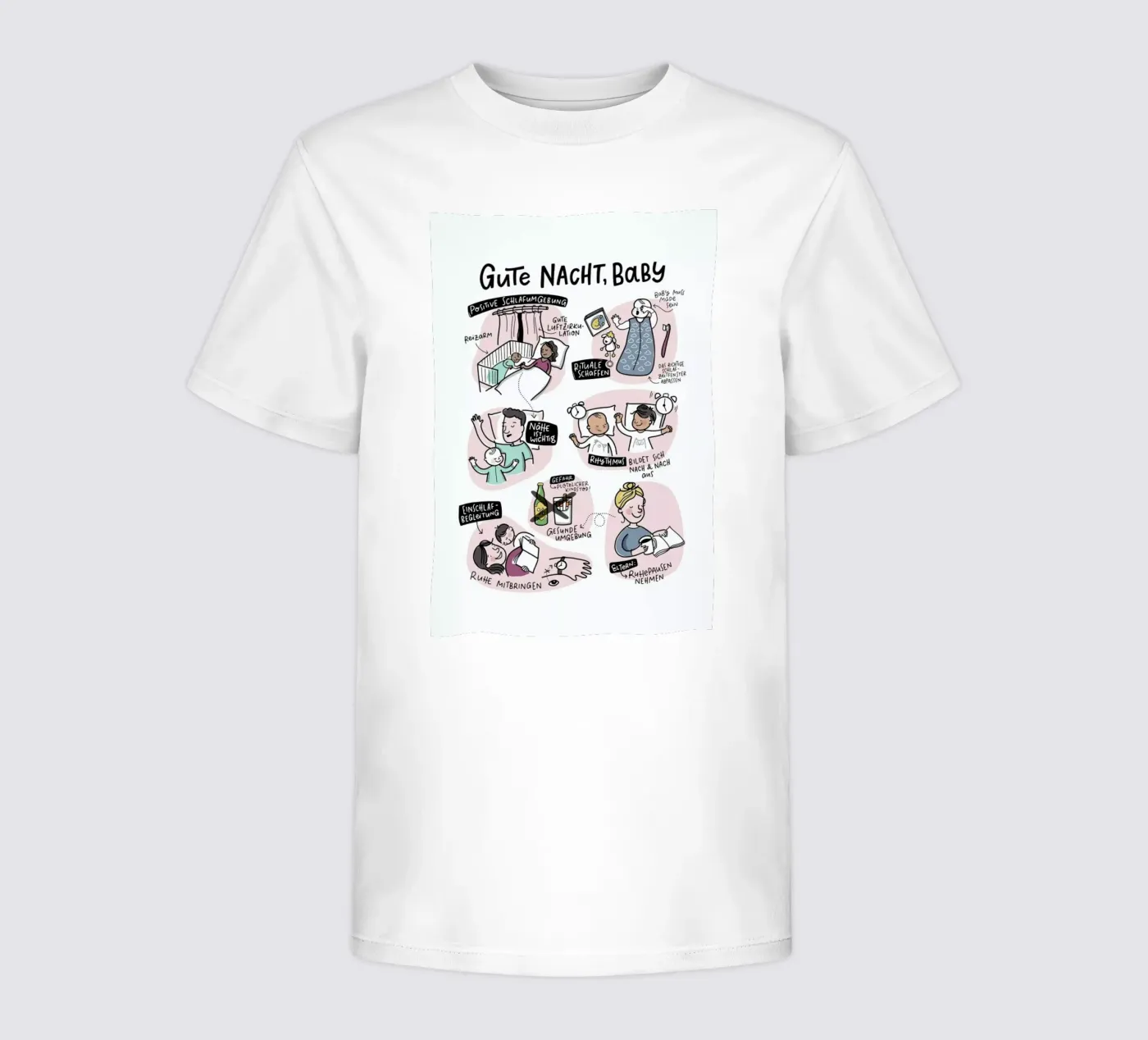 Schlaf t-shirt bambini da Geborgen Wachsen x JUNIQE