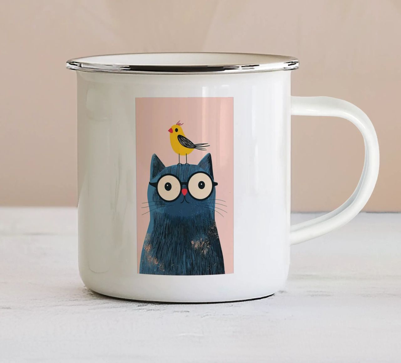 Arte di base 287 tazza in smalto da Carrie a Ingersoll