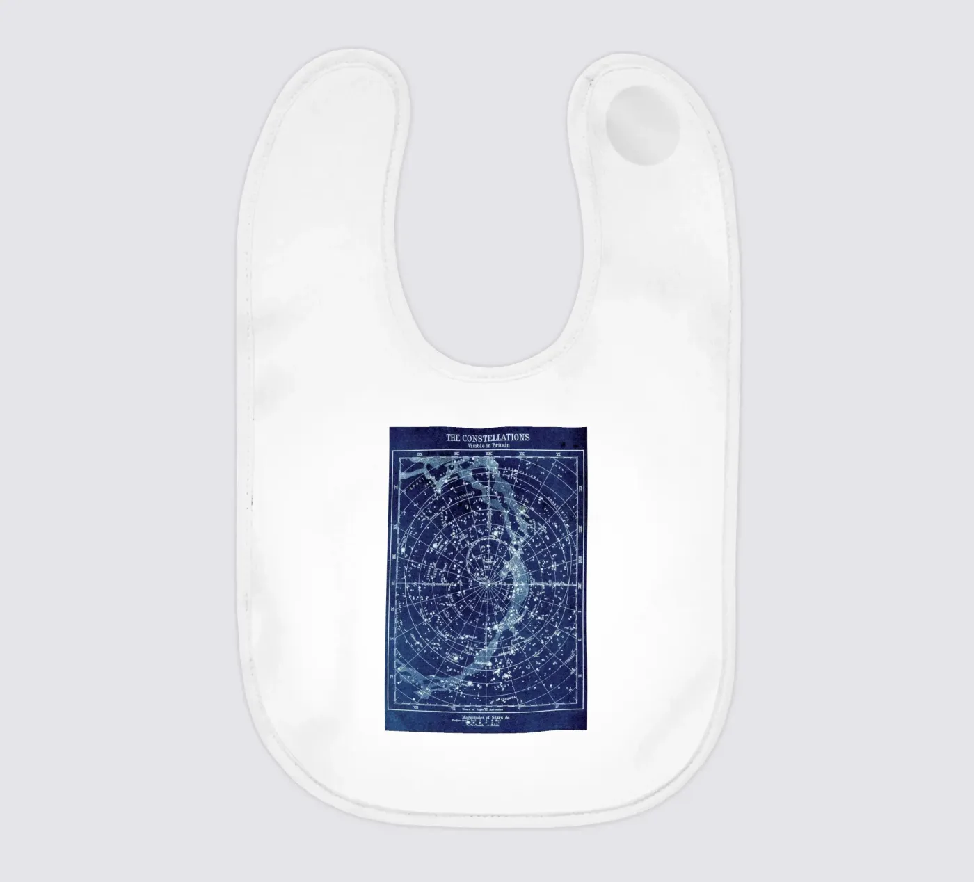 Constellations baby bib by Flora & Fauna