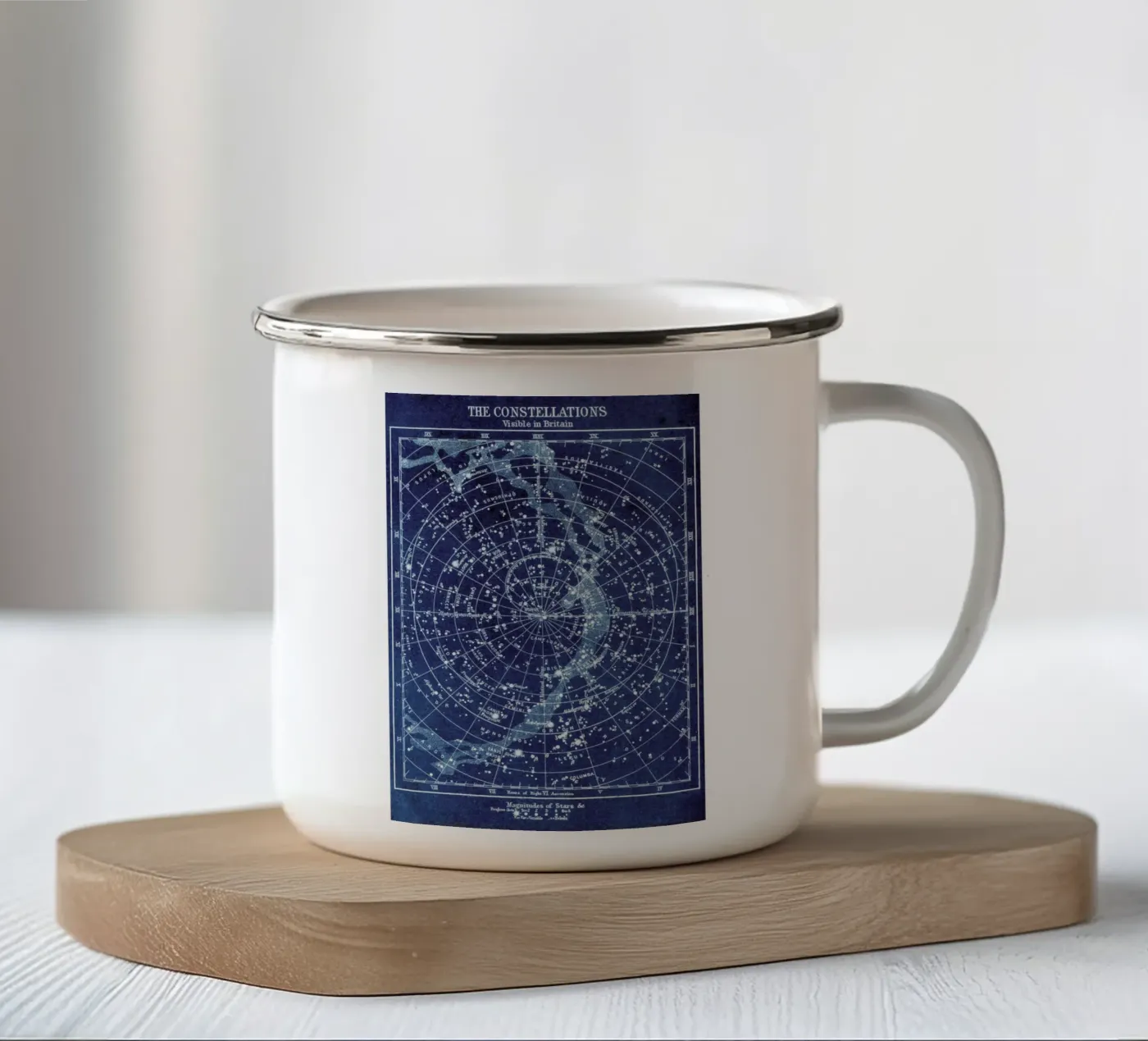 Constellations enamel mug by Flora & Fauna