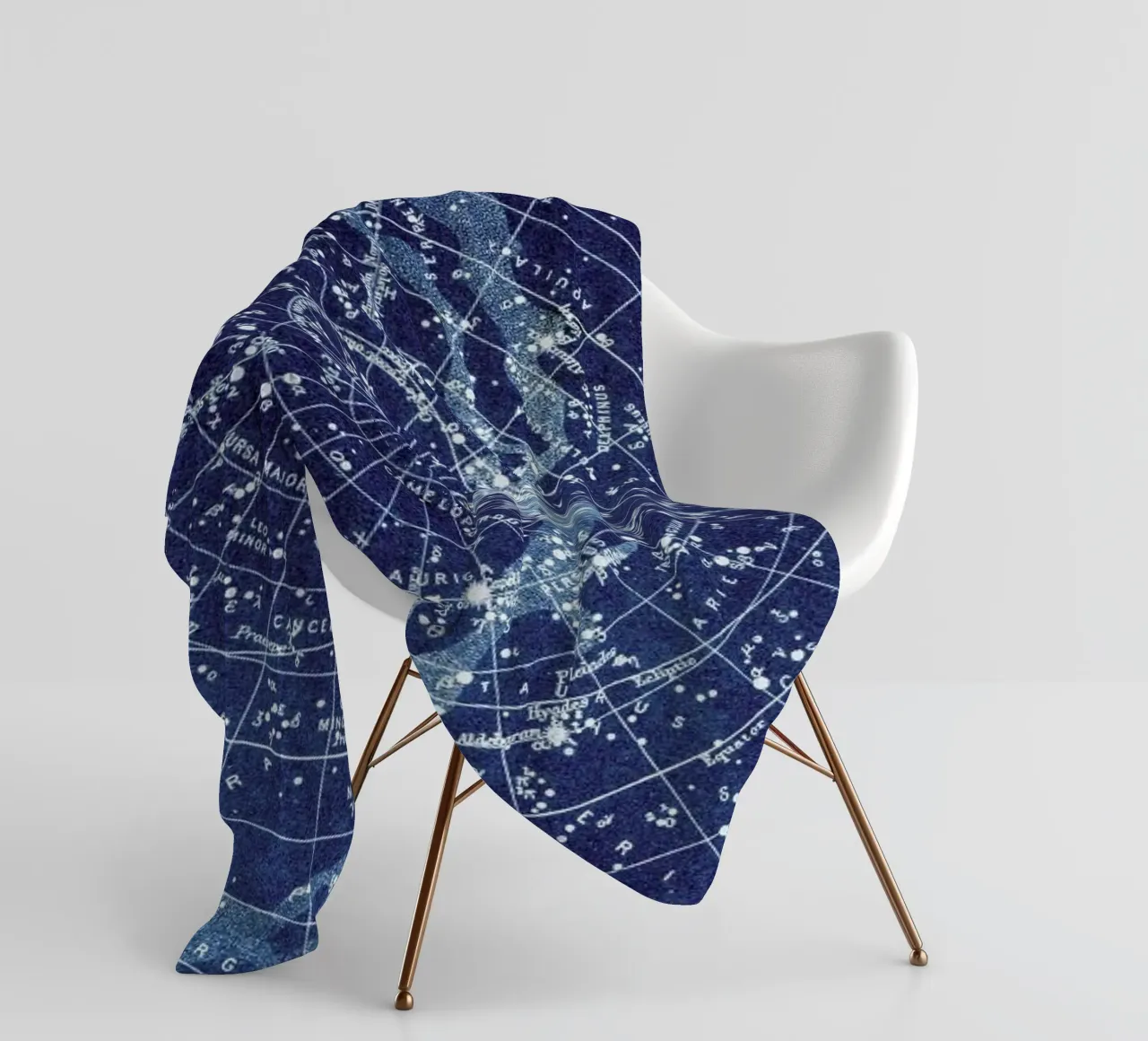 Constellations fleece blanket by Flora & Fauna