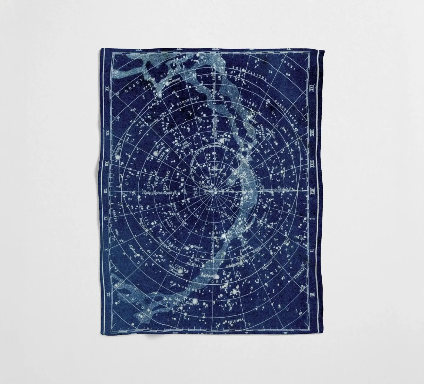 Constellations Fleecedecke von Flora & Fauna