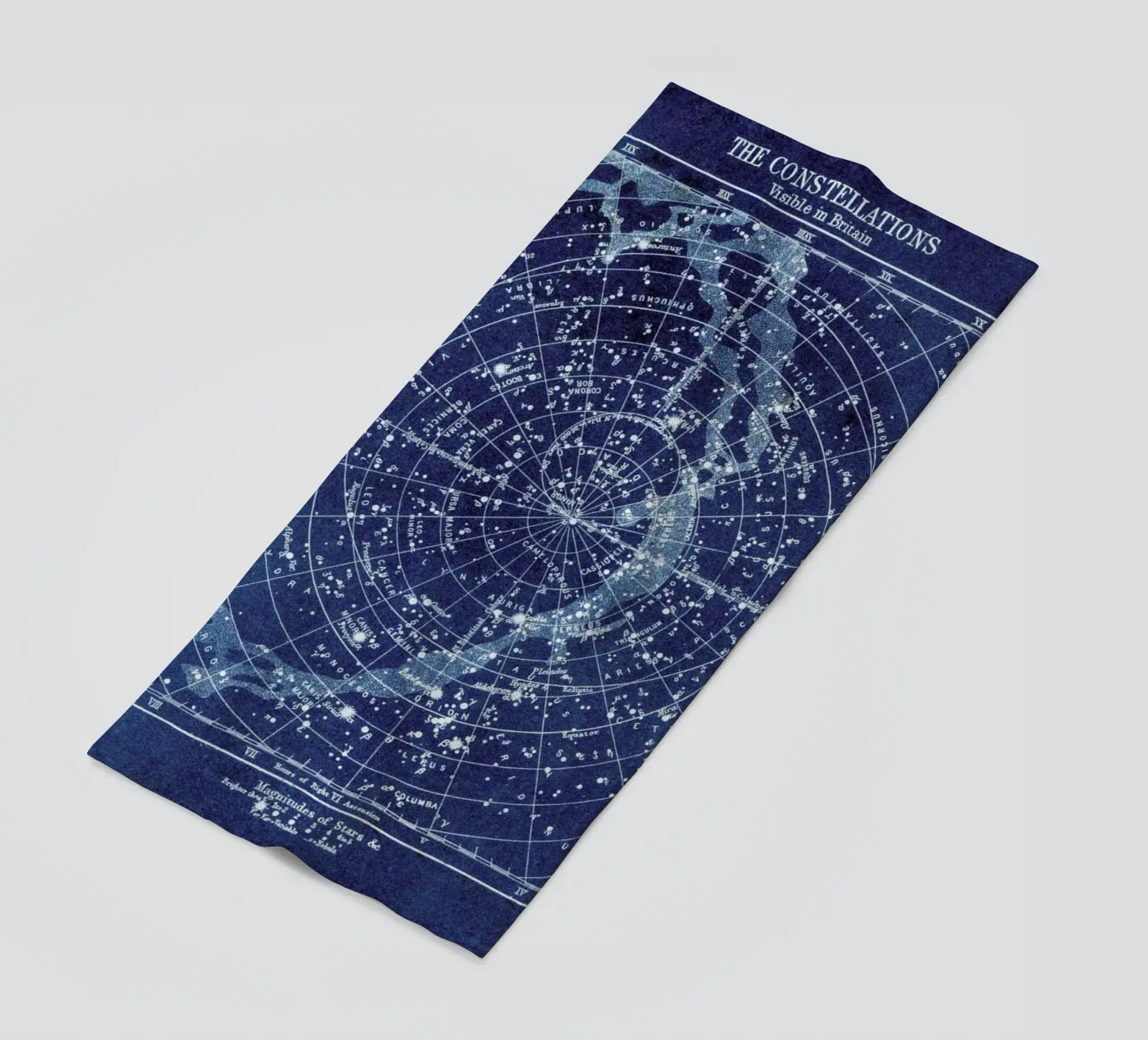 Constellations Strandtuch von Flora & Fauna