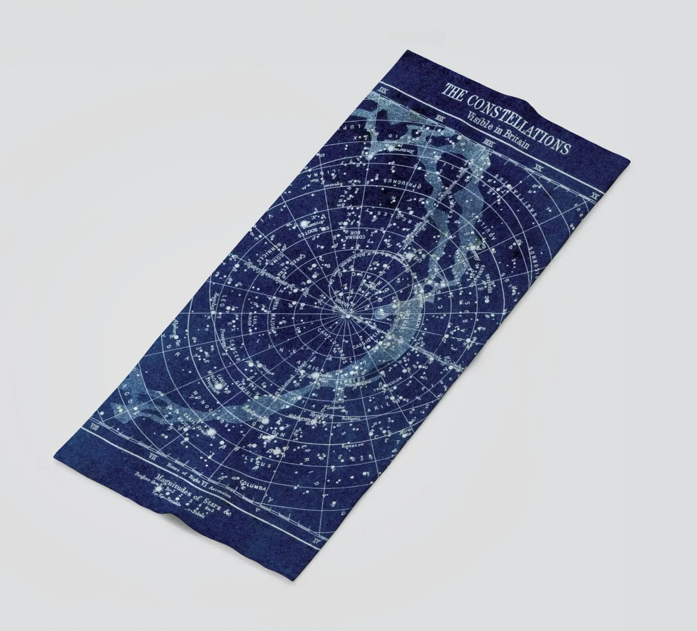 Constellations Strandtuch von Flora & Fauna