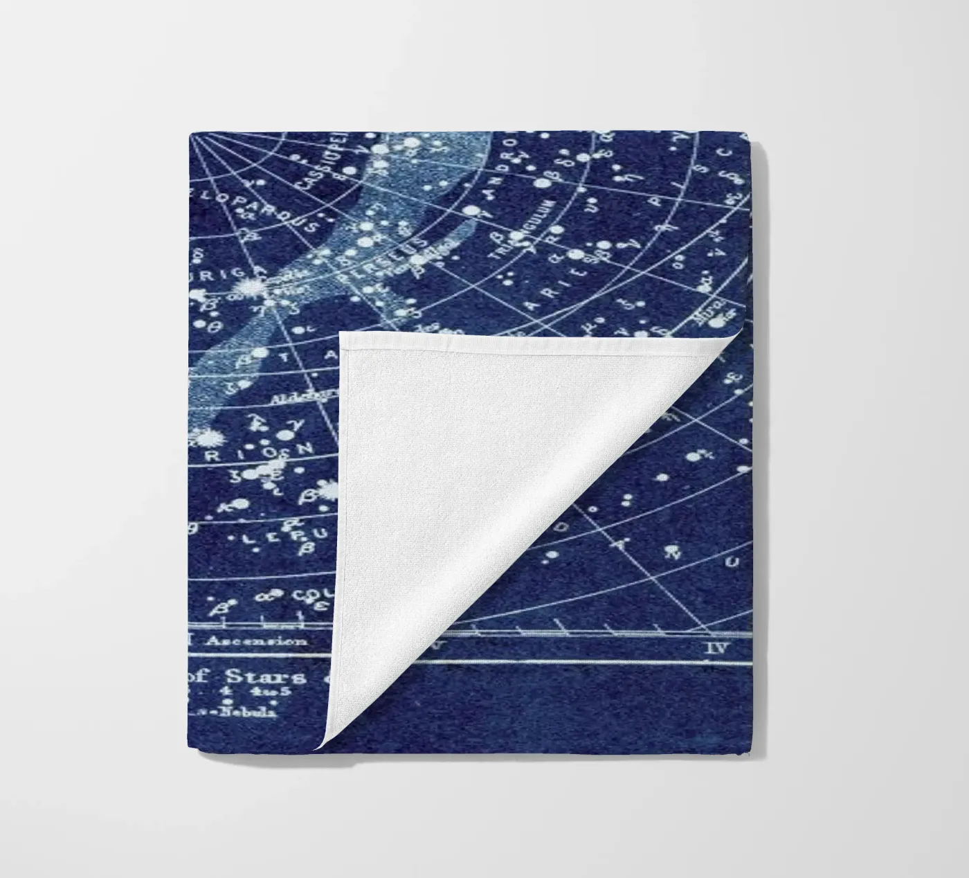 Constellations Strandtuch von Flora & Fauna
