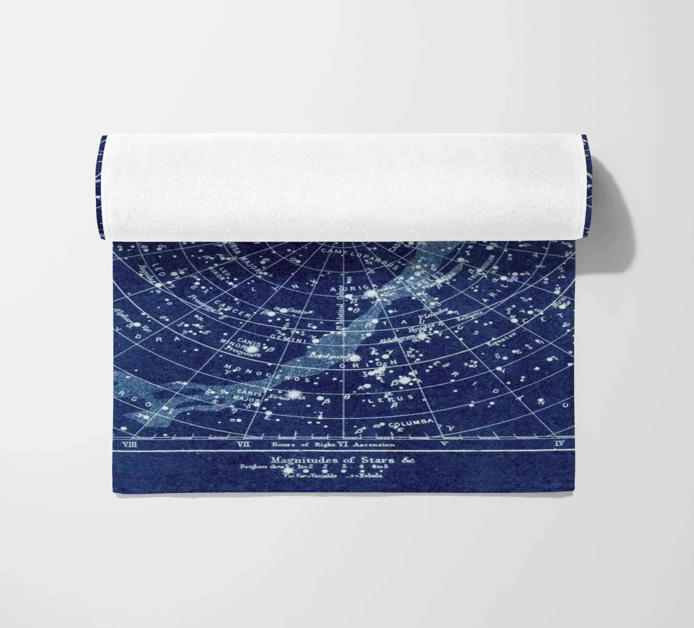 Constellations Strandtuch von Flora & Fauna