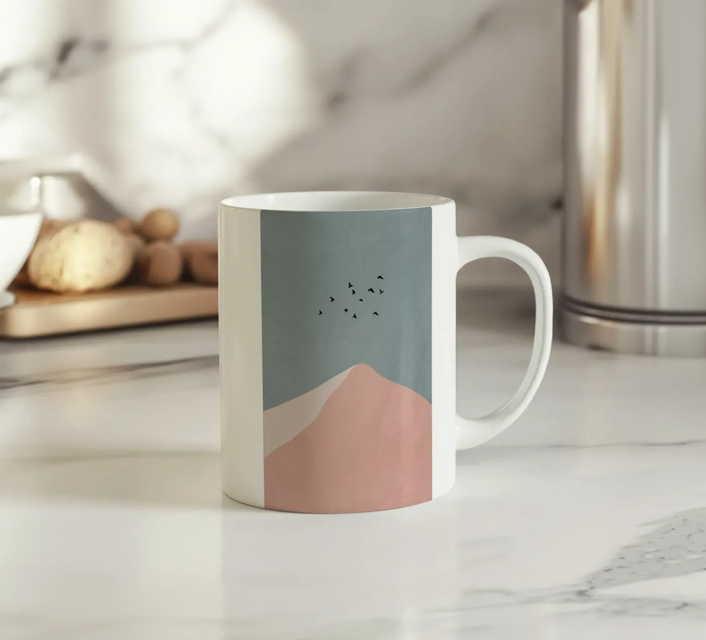 Peak ceramic mug by Pure