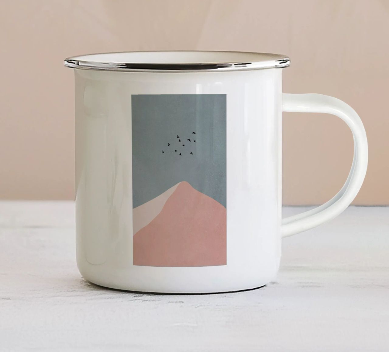 Peak tazza in smalto da Pure