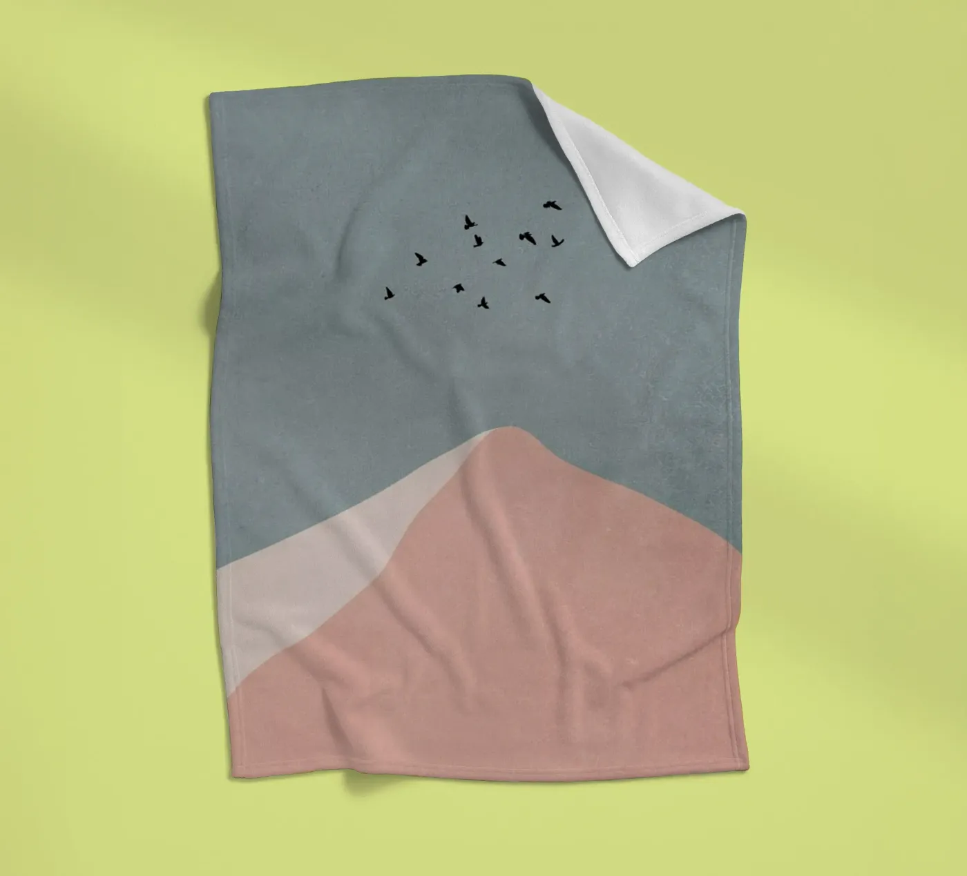 Peak fleecedeken van Pure