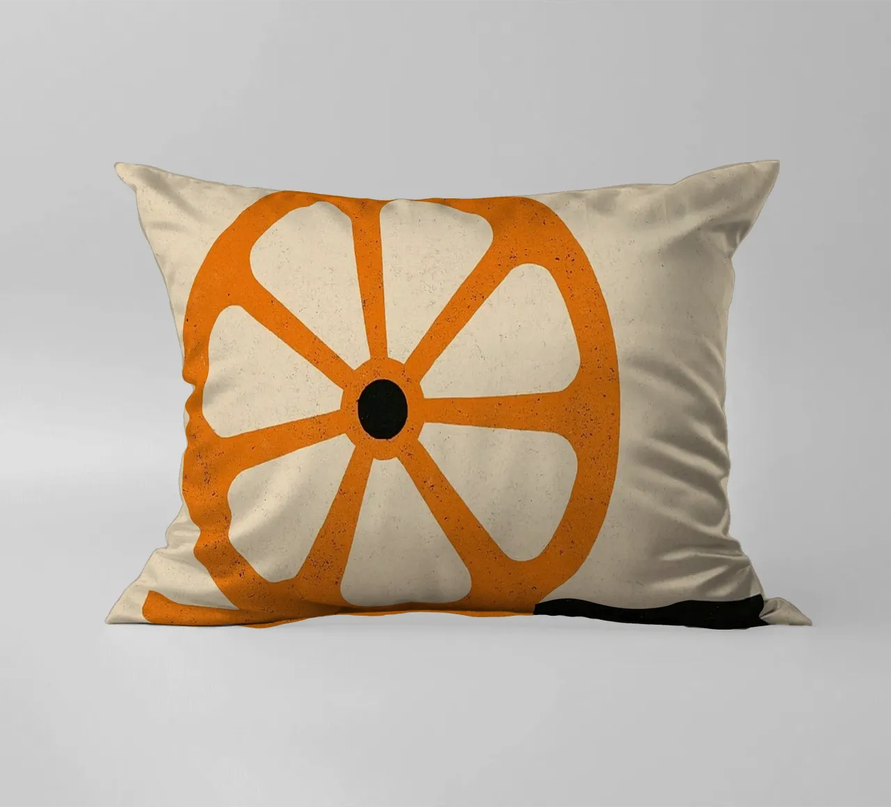 Fragment d'Agrumes - Una versione grezza ed elegante dell'arancio cuscino da Pop and Fruits - Affiches & posters