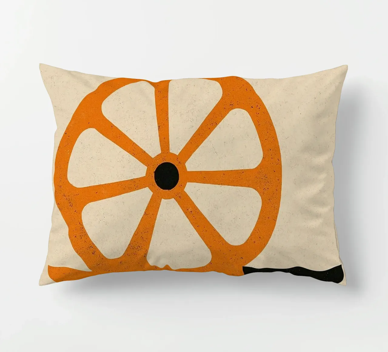 Fragment d'Agrumes - Una versione grezza ed elegante dell'arancio cuscino da Pop and Fruits - Affiches & posters