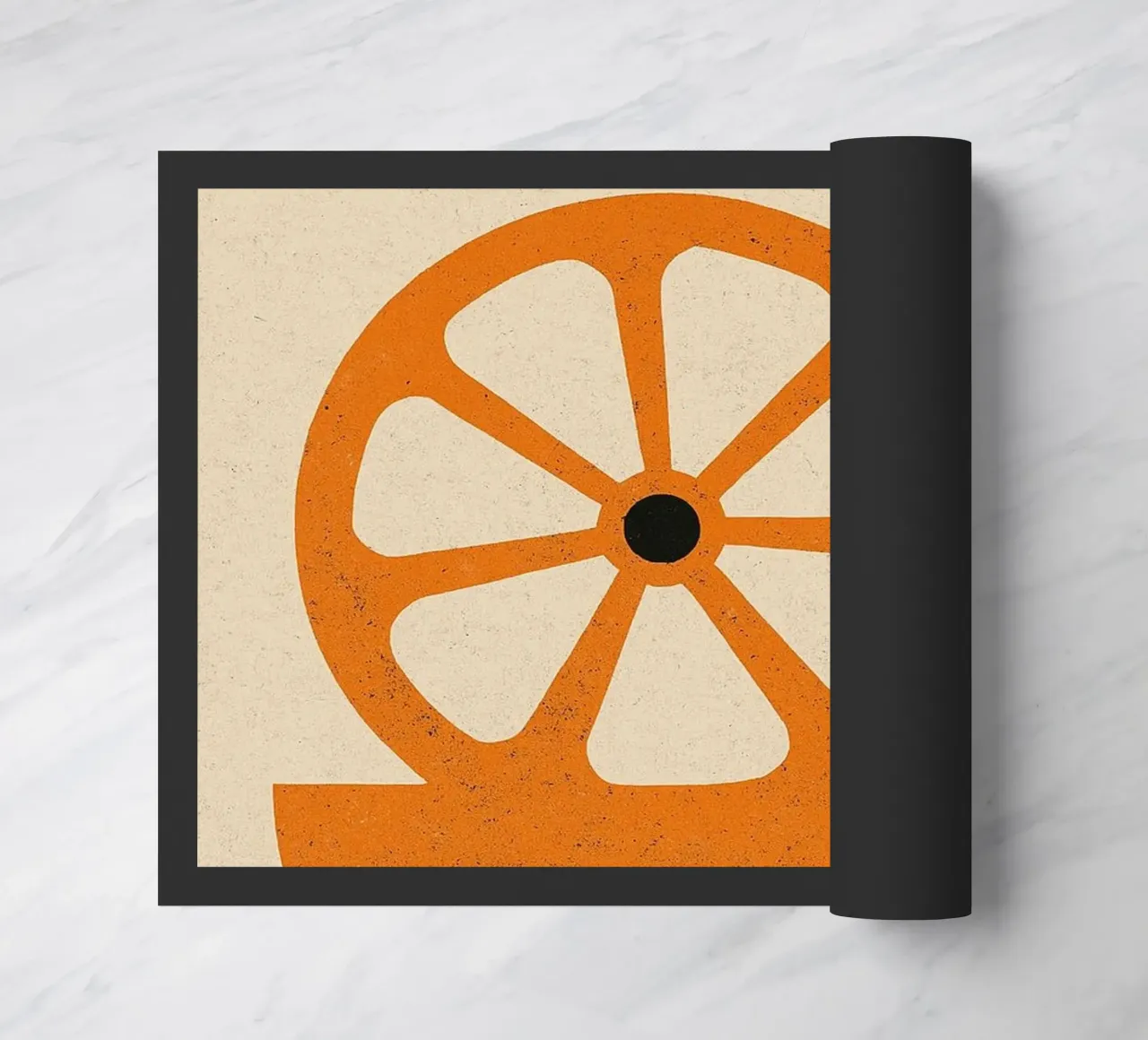 Fragment d'Agrumes - Una versione grezza ed elegante dell'arancio zerbino da Pop and Fruits - Affiches & posters