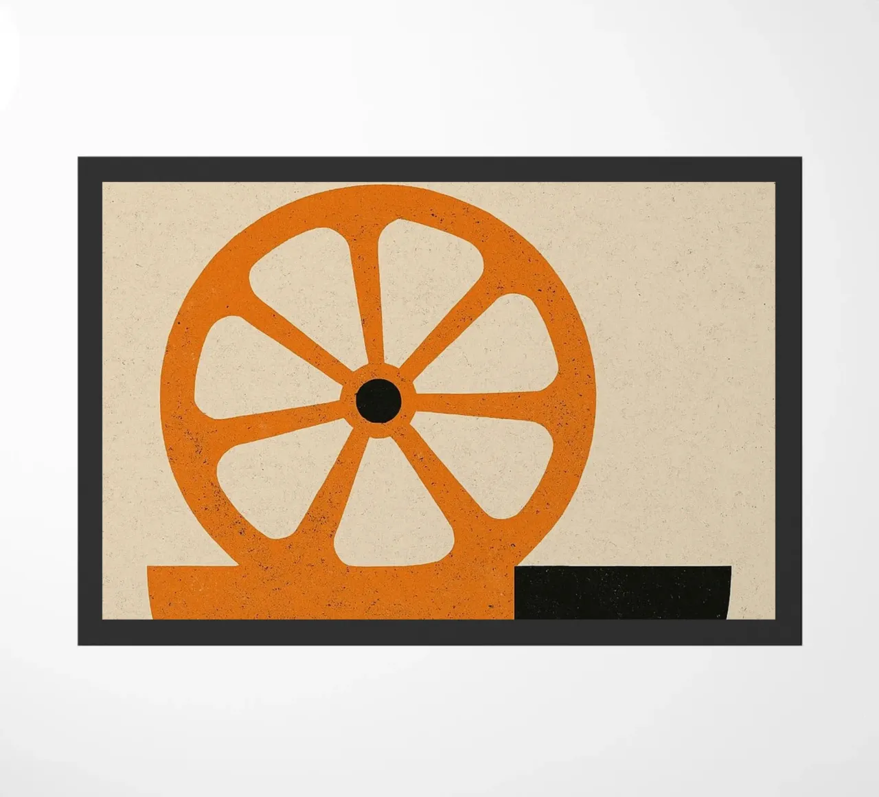 Fragment d'Agrumes - Una versione grezza ed elegante dell'arancio zerbino da Pop and Fruits - Affiches & posters