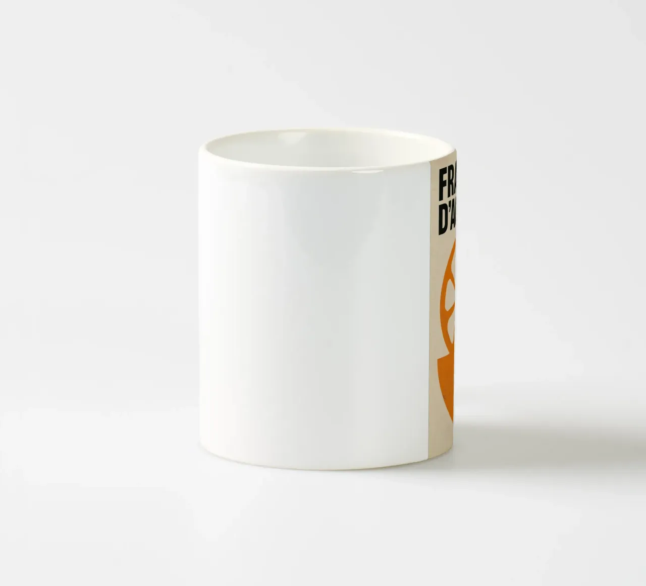 Fragment d'Agrumes - Una versione grezza ed elegante dell'arancio tazza in ceramica da Pop and Fruits - Affiches & posters