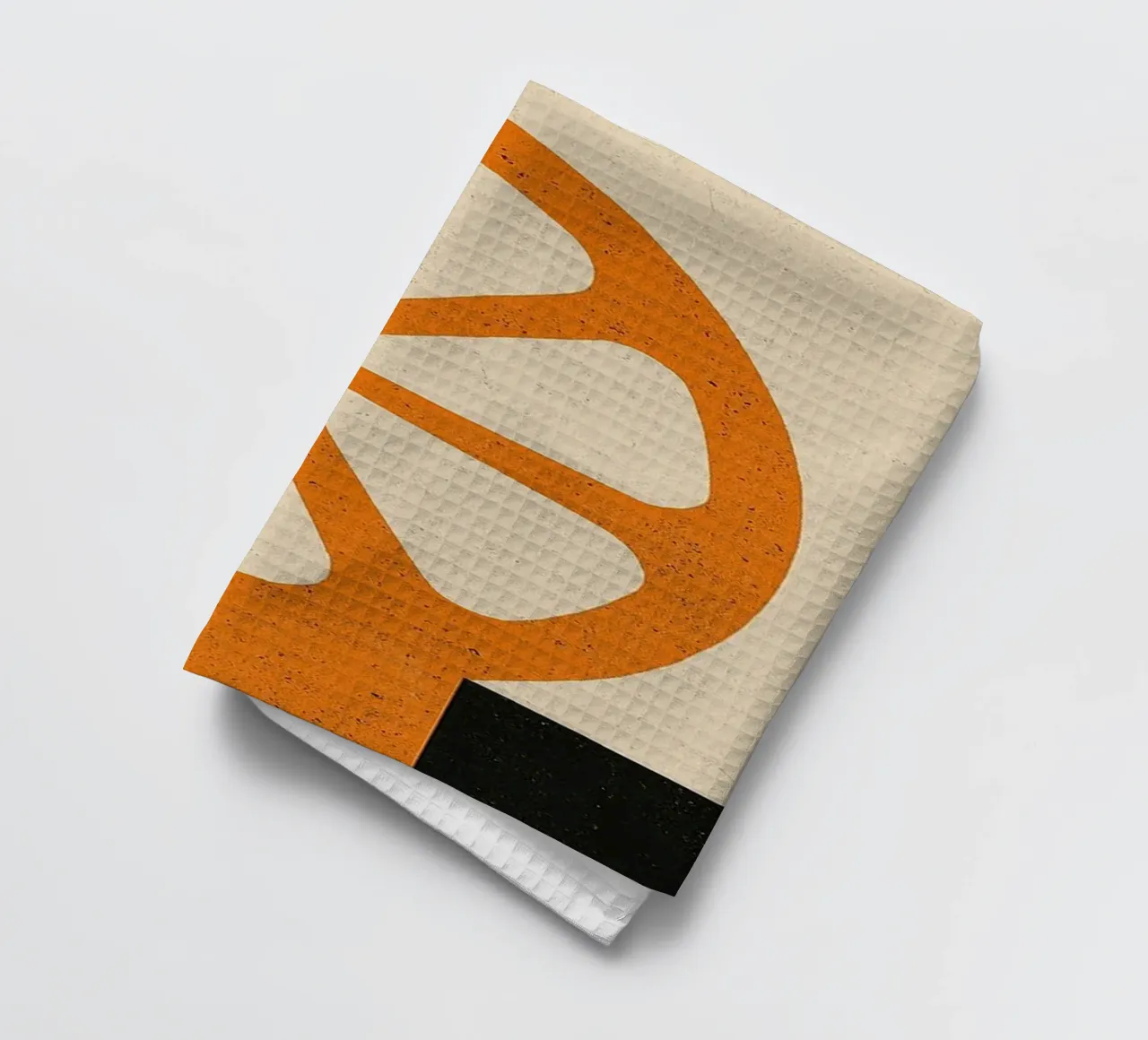 Fragment d’Agrumes – L’orange en version brute et stylée torchon de Pop and Fruits - Affiches & posters