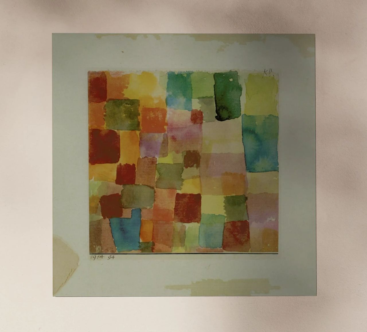 Klee - Untitled film rétro-éclairé de ARTOTHEK