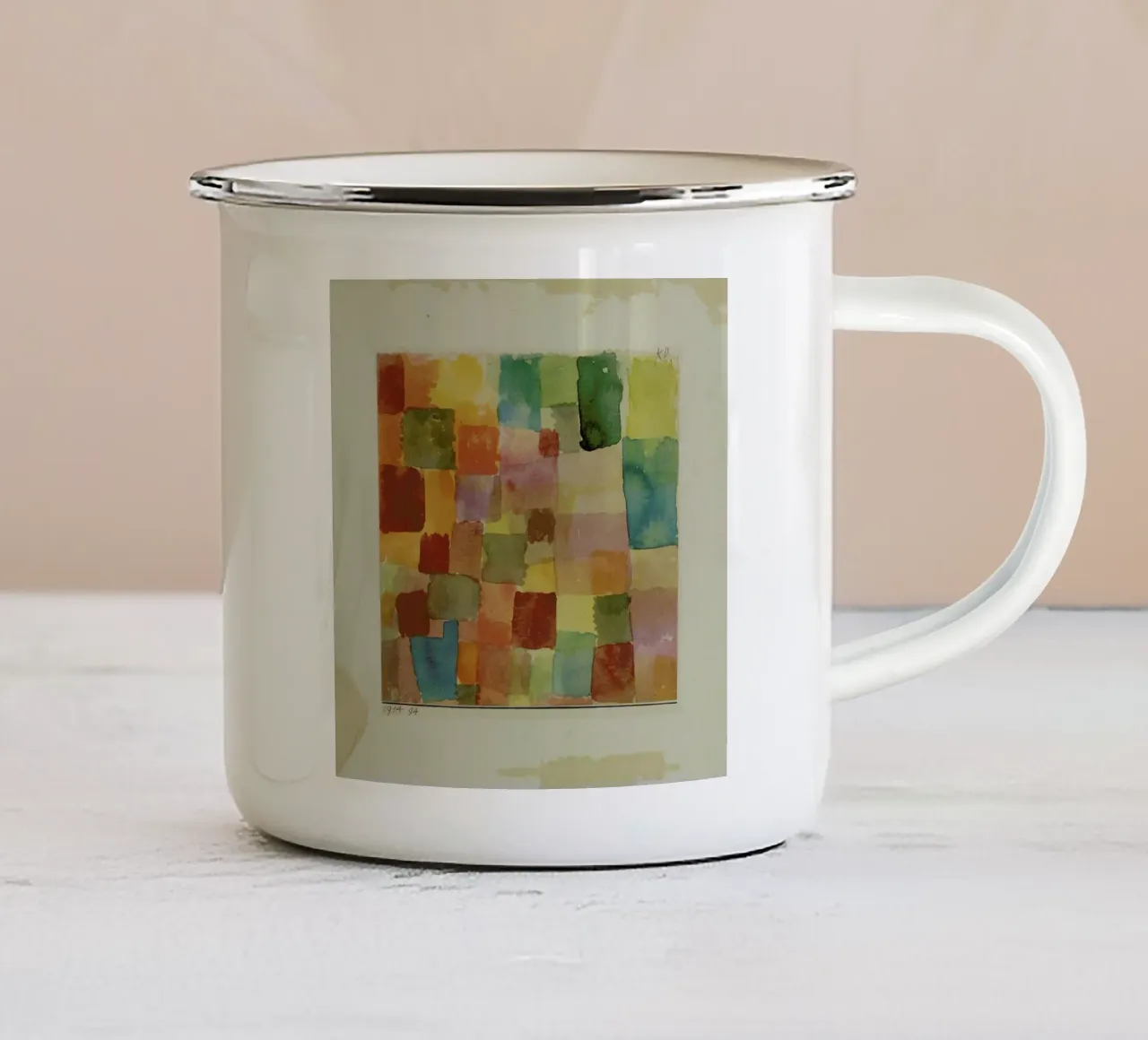 Klee - Untitled taza de esmalte de ARTOTHEK