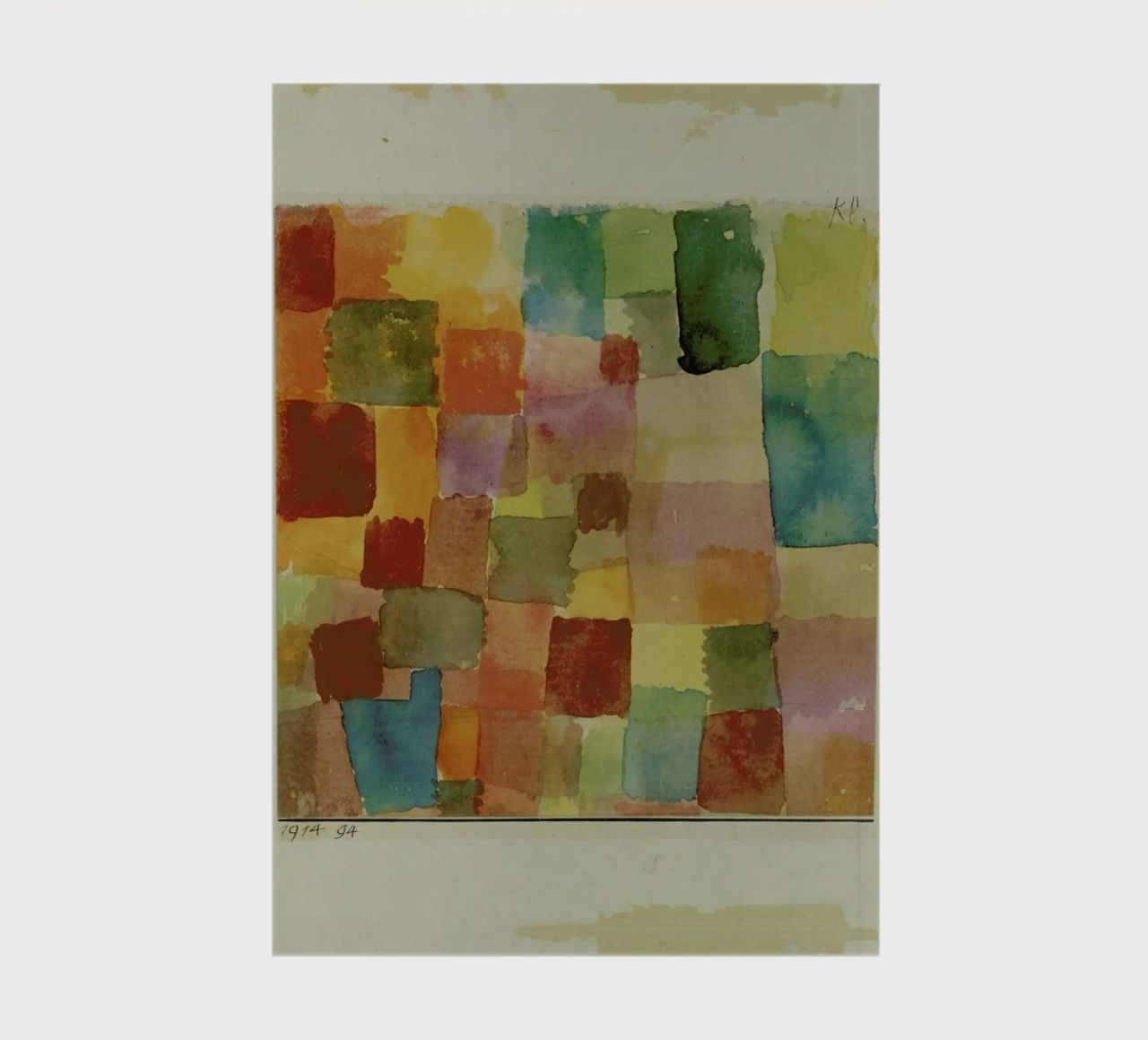 Klee - Untitled carnet de notes de ARTOTHEK