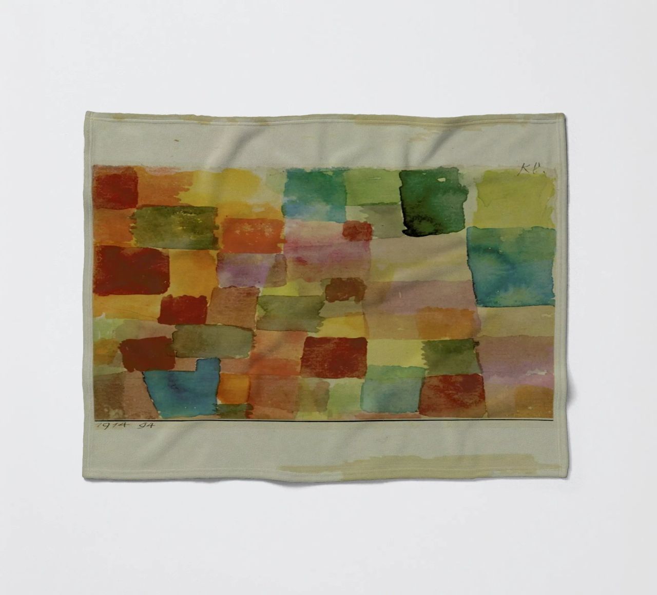 Klee - Untitled plaid polaire de ARTOTHEK