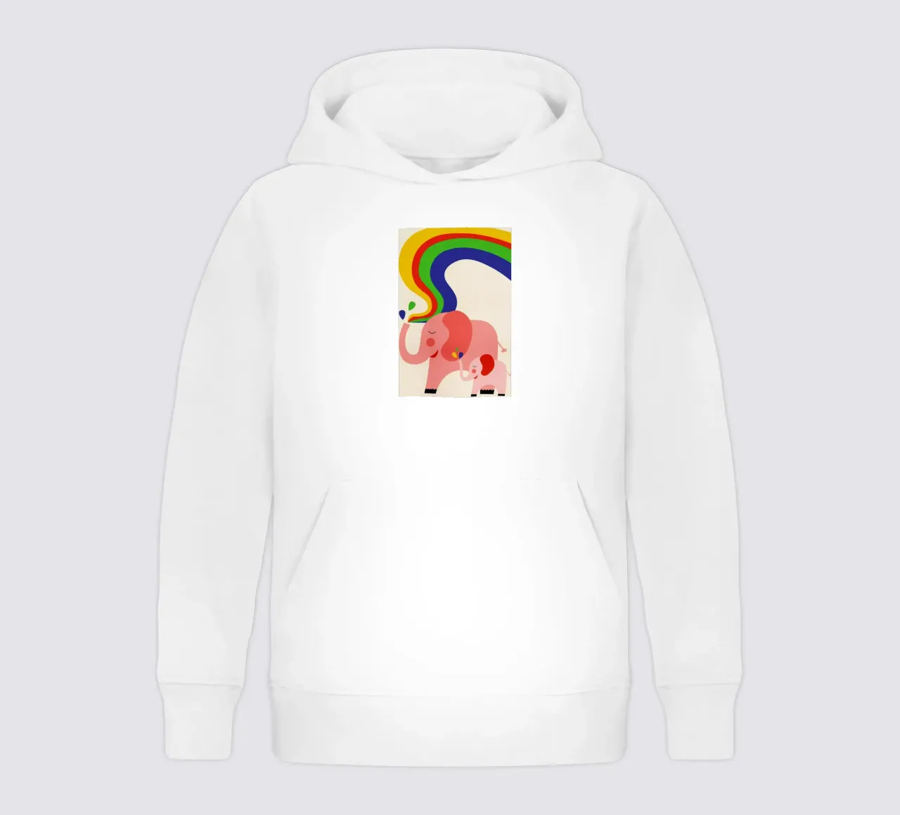 Rainbows kids hoodie by Little Flourishes