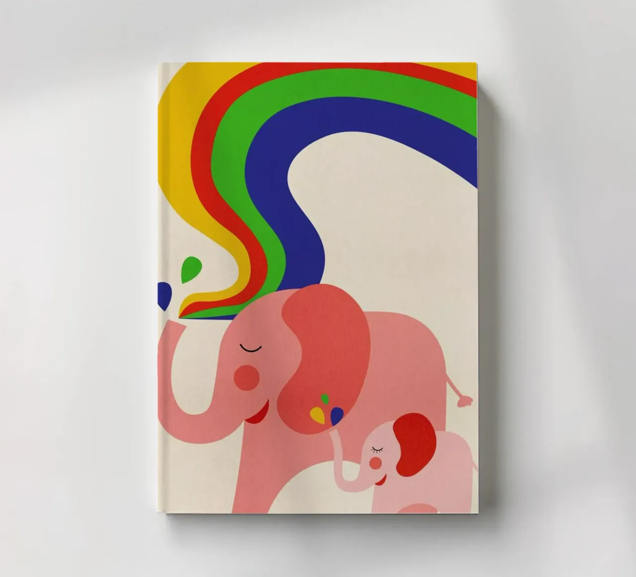 Rainbows notebook by Little Flourishes