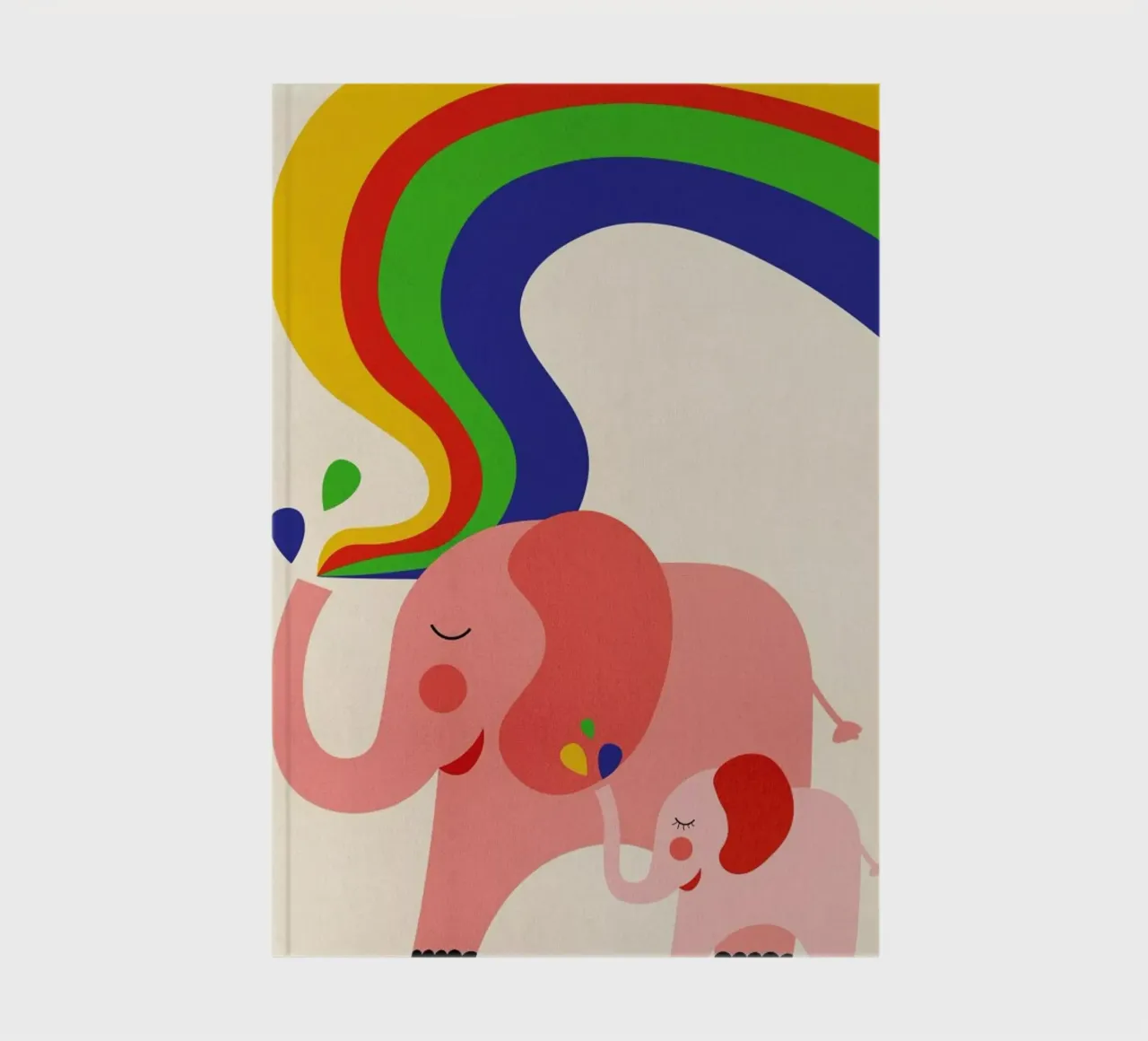 Rainbows notebook by Little Flourishes