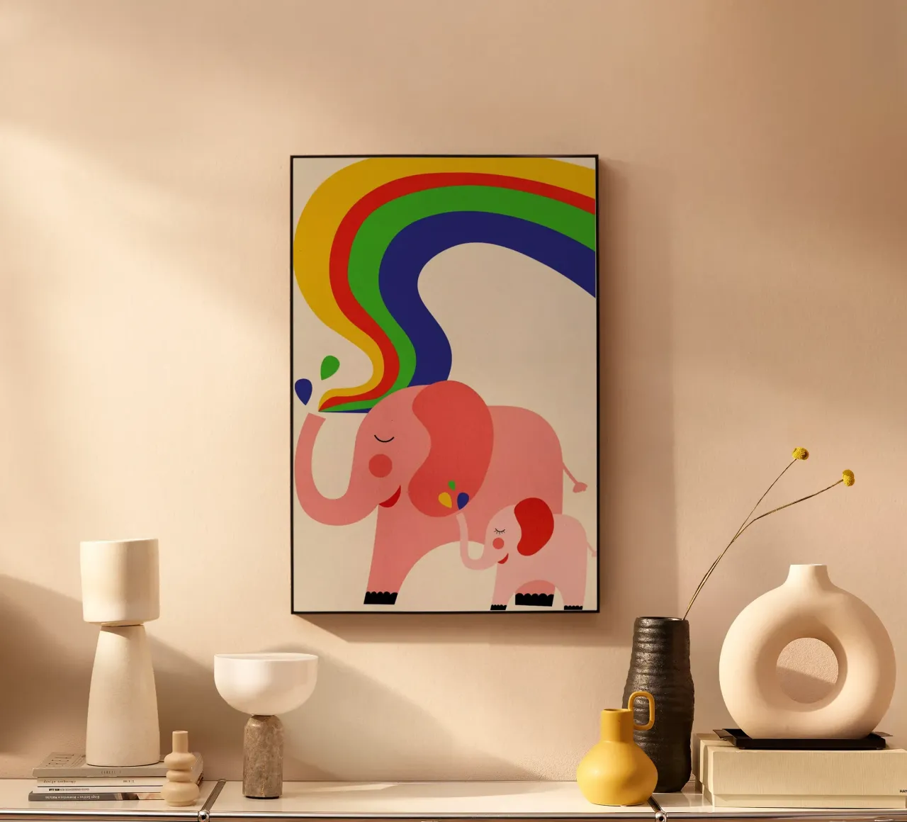 Rainbows alluminio dibond da Little Flourishes