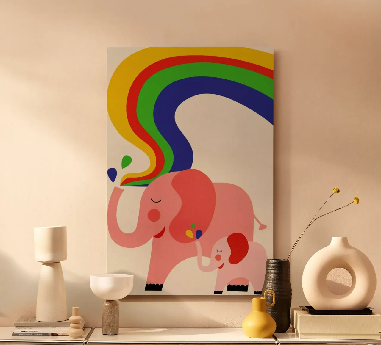 Rainbows alluminio dibond da Little Flourishes